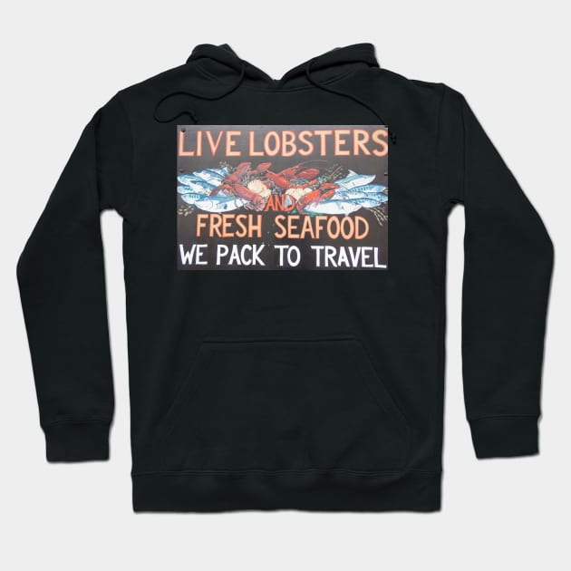 lobster sign Hoodie by sma1050